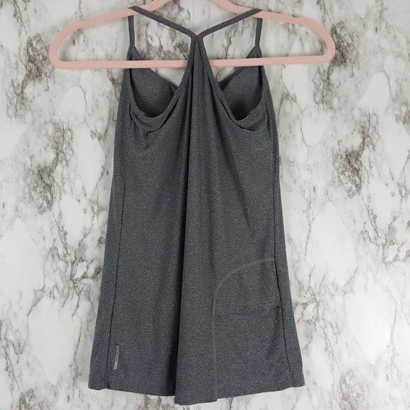 Mondetta Gray Racerback Workout Tank Top XS - Picture 2 of 5